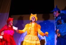 Tres felinos se toman el Teatro El Parque con una historia que invita a imaginar un mundo más empático y colorido